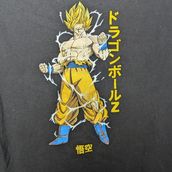 Primitive skateboarding x dragon Ball Z super sayain Goku long sleeve Tshirt M - Picture 6 of 6